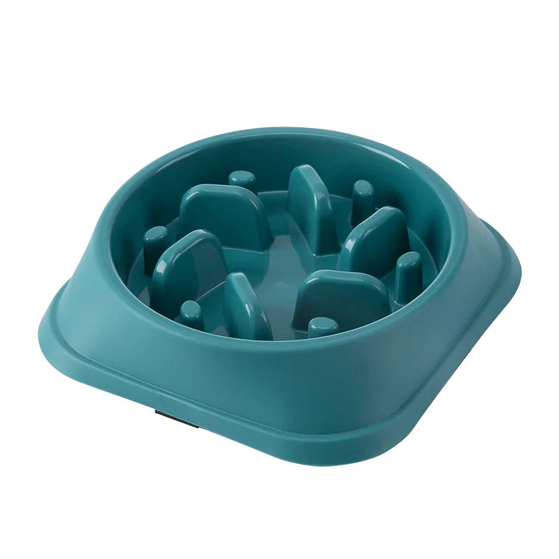 Elevate Your Pet's Mealtime with Our Colorful Slow Feeder Bowl - Anti-Choking, Non-Slip Design for Healthier Eating!