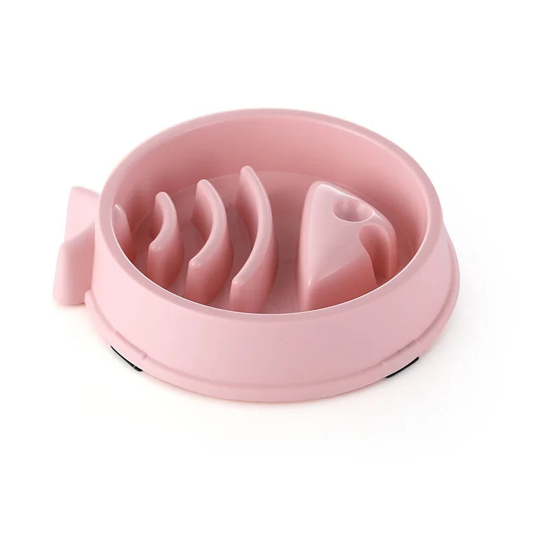 Elevate Your Pet's Mealtime with Our Colorful Slow Feeder Bowl - Anti-Choking, Non-Slip Design for Healthier Eating!